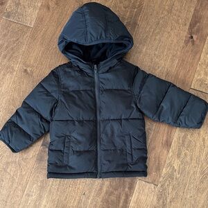 Old Navy Black Kids Puffer Jacket